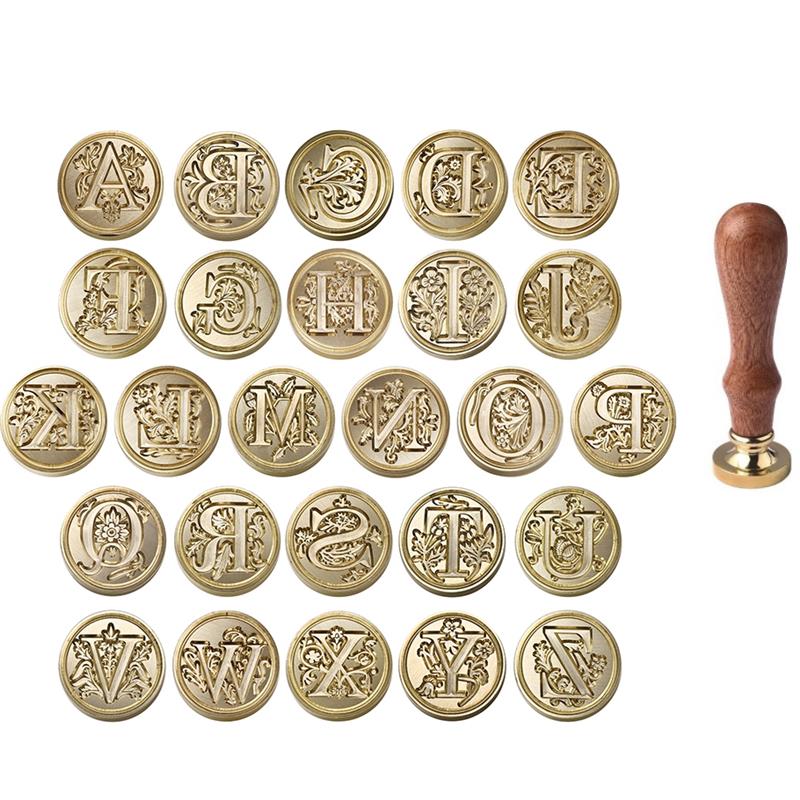 Wax Seal Stamp Set - Cabezal de sello de cera sellado
