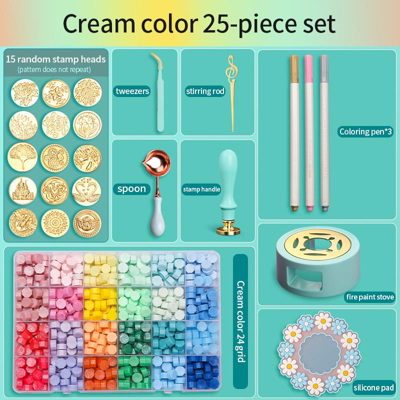 Juego de sellos de cera, Kit d - Wax Seal Stamp Set reseña y precio