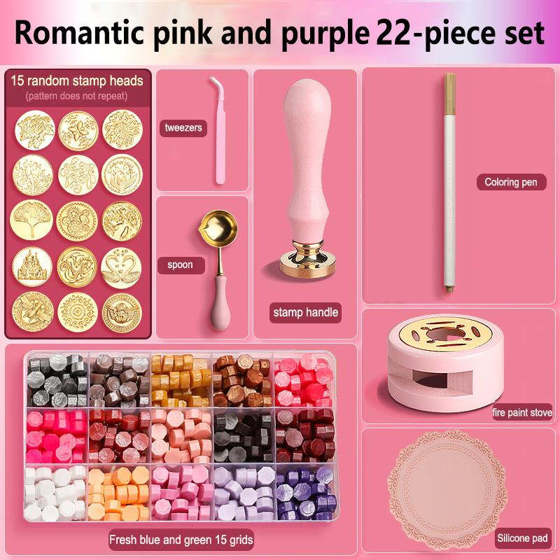 Juego de sellos de cera, Kit d - Wax Seal Stamp Set reseña y precio