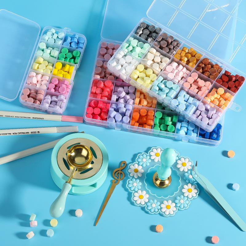 Juego de sellos de cera, Kit d - Wax Seal Stamp Set reseña y precio