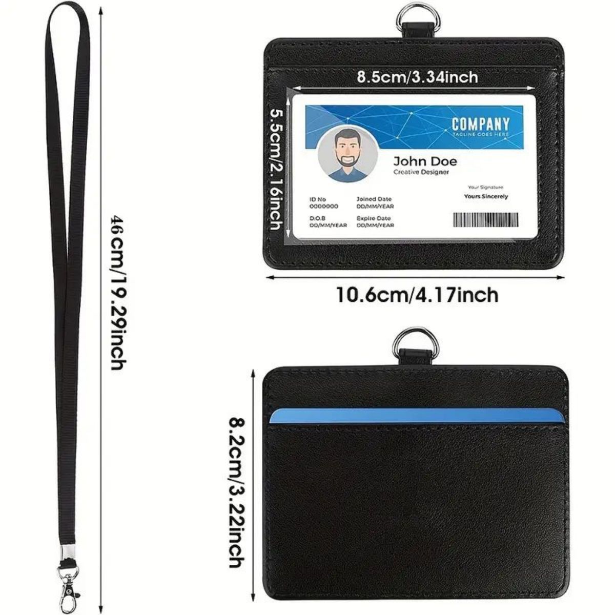 1 portatarjetas horizontal con - Index Card Holder reseña y precio