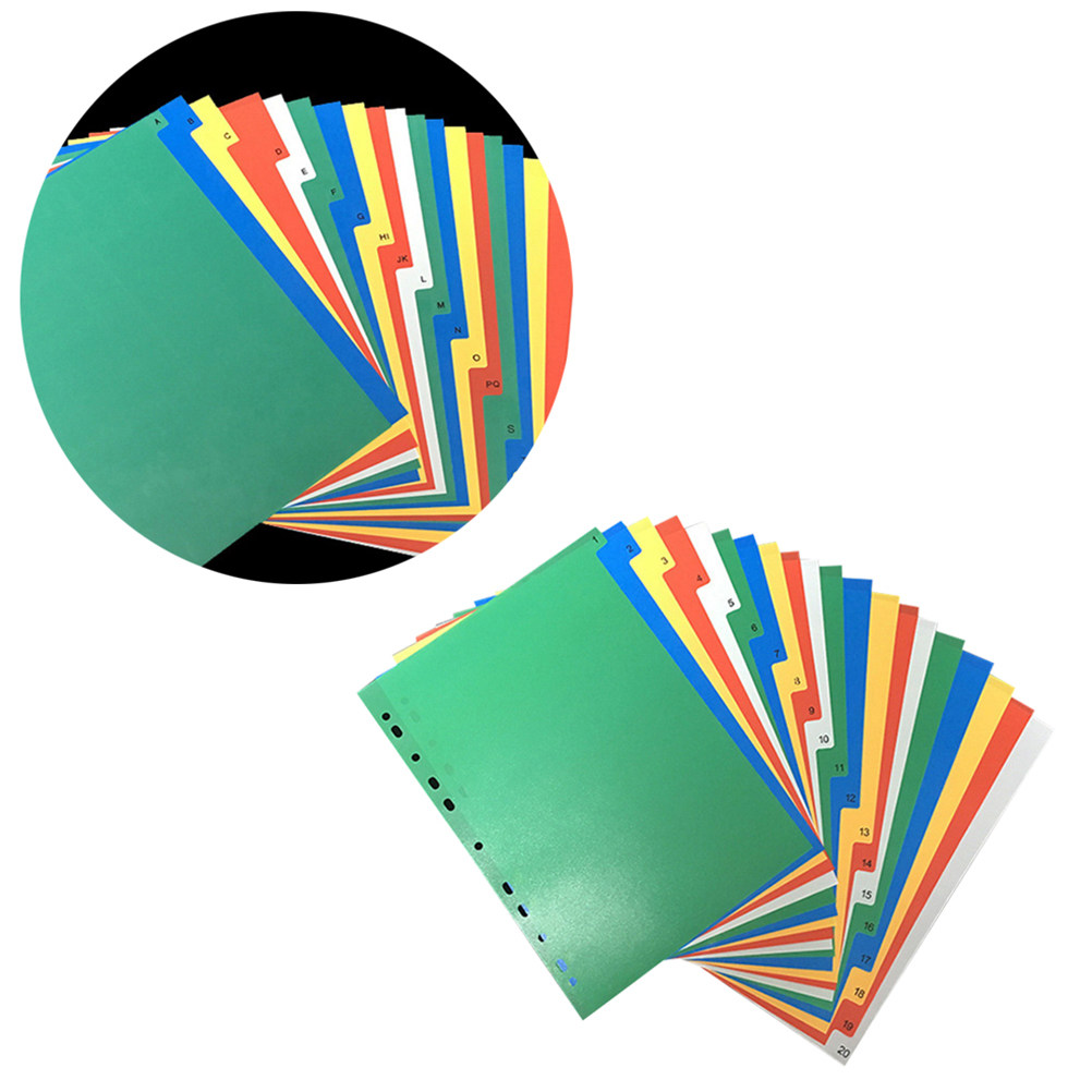 40 Separadores de Índice A4 de - Tab Divider A4 reseña y precio