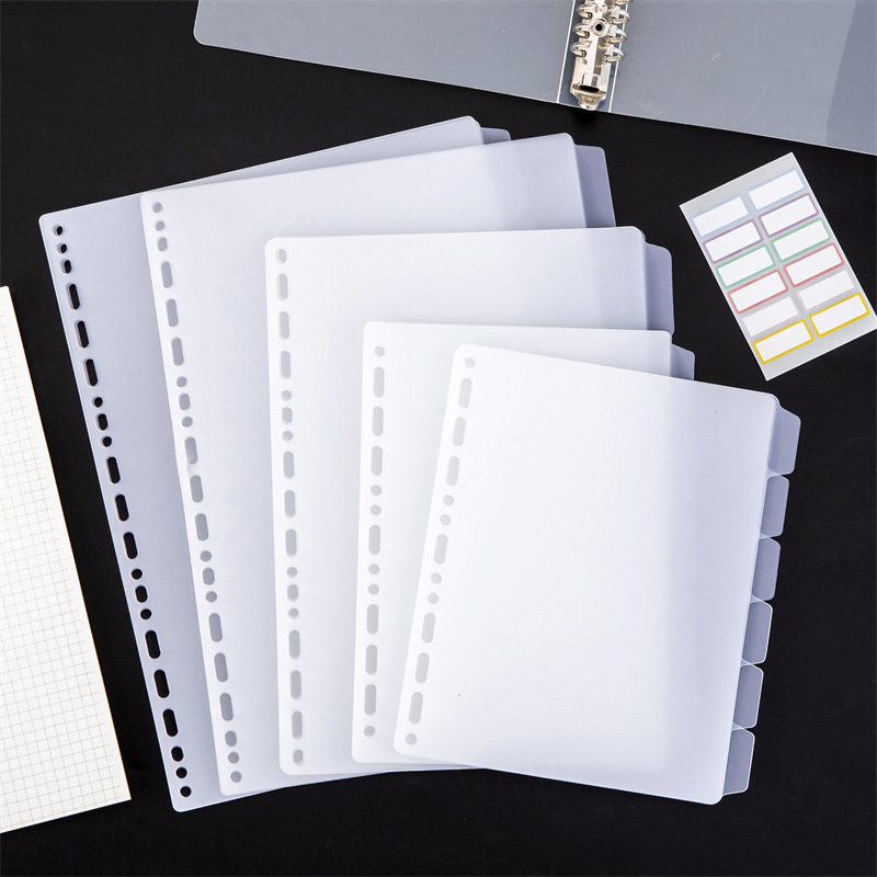 Separadores de carpetas A4 A5  - Tab Divider A4 reseña y precio
