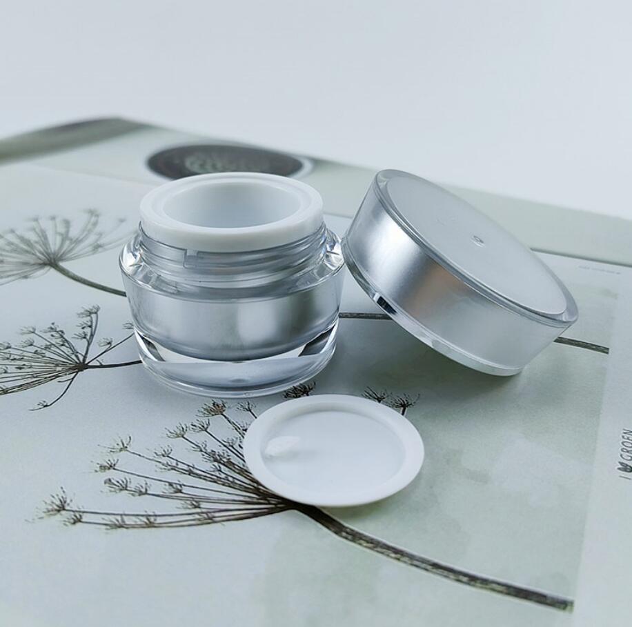 Envase de acrílico dorado y pl - Gel Refill Pack reseña y precio