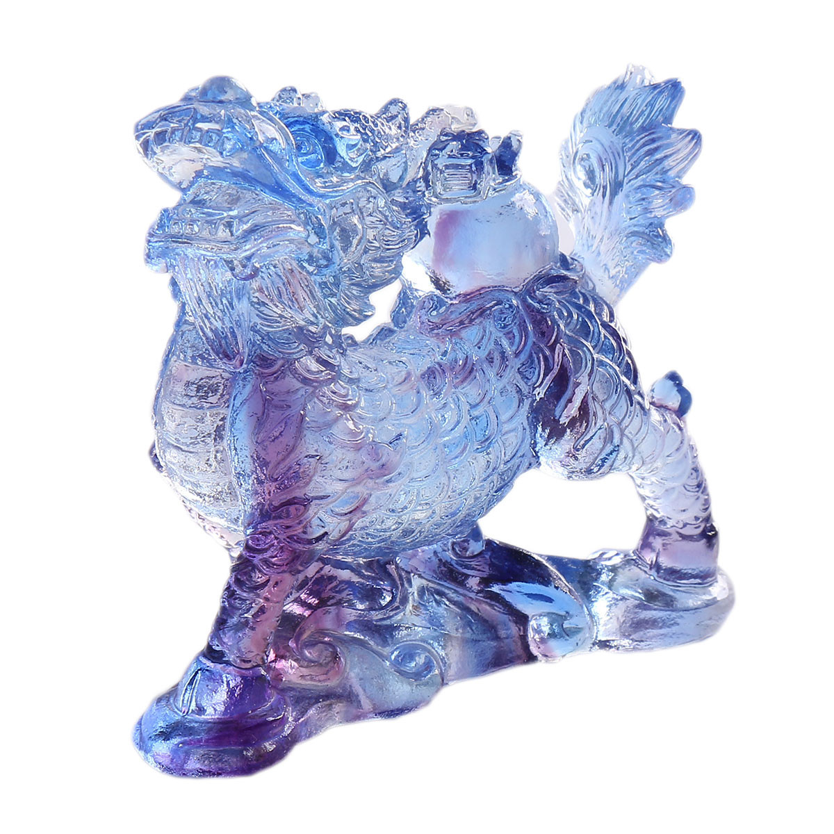 Estatua de Cristal Liuli China - Paper Weight Crystal reseña y precio