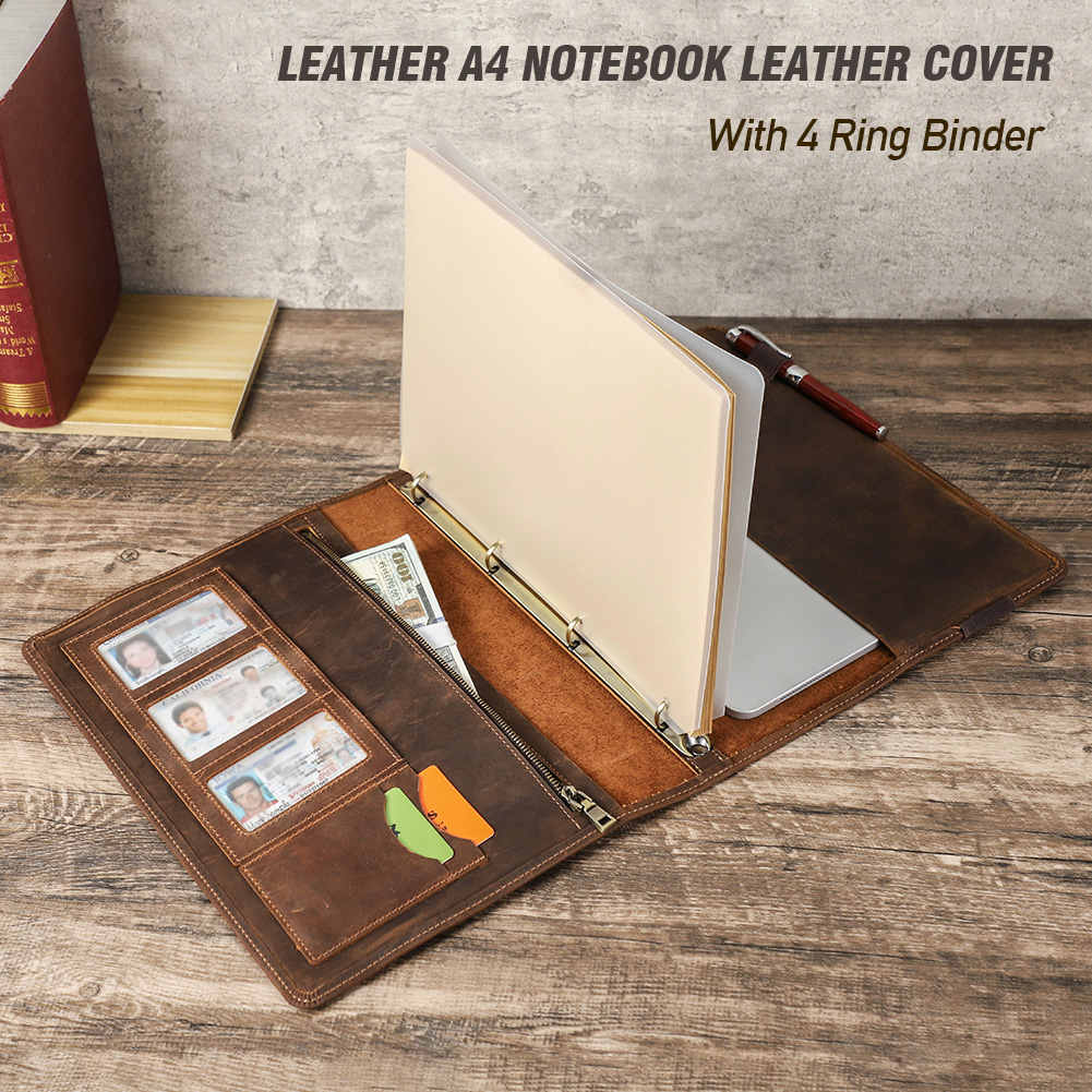 Cuaderno A4 de negocios Retro  - Binder A4 Lever reseña y precio